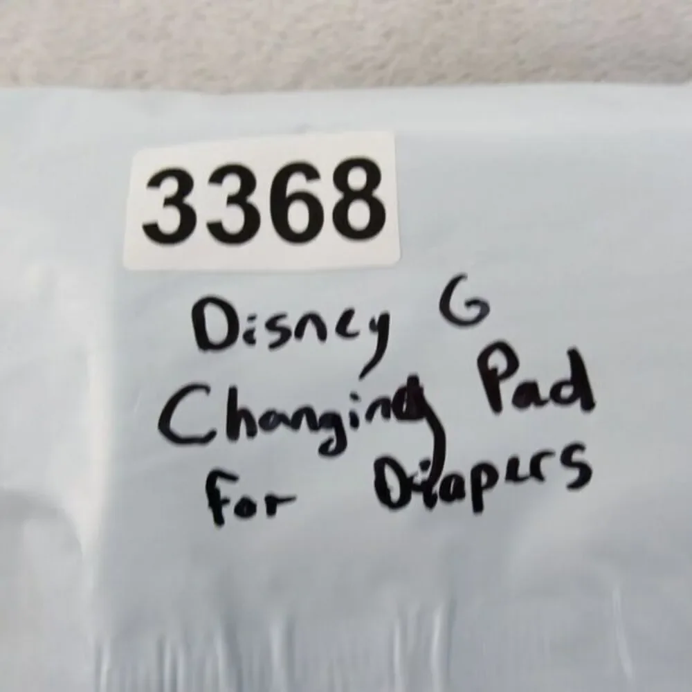 Disney Diaper Changing Pad‎ White All Over Print Disney Characters 26x20 in